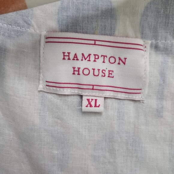 Hampton House Sleeveless Colorful Maxi Sundress Womens XL - Picture 3 of 3